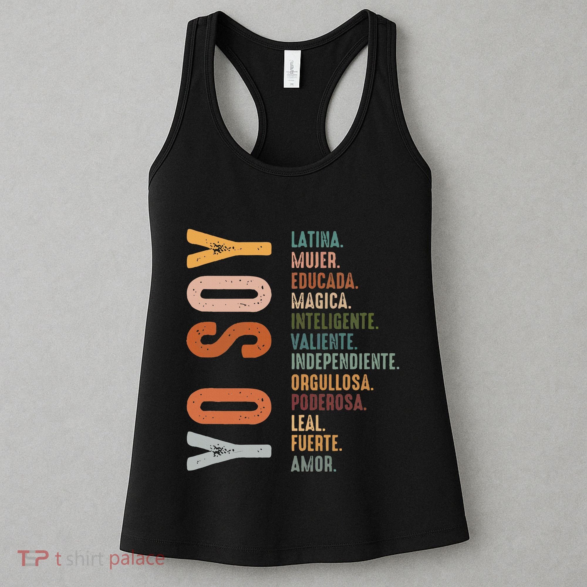Yo Soy Hispanic Mujer Latina Camisa De Latina Chingona Women's Tank Top