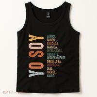 Yo Soy Hispanic Mujer Latina Camisa De Latina Chingona Tank Top thumb 2