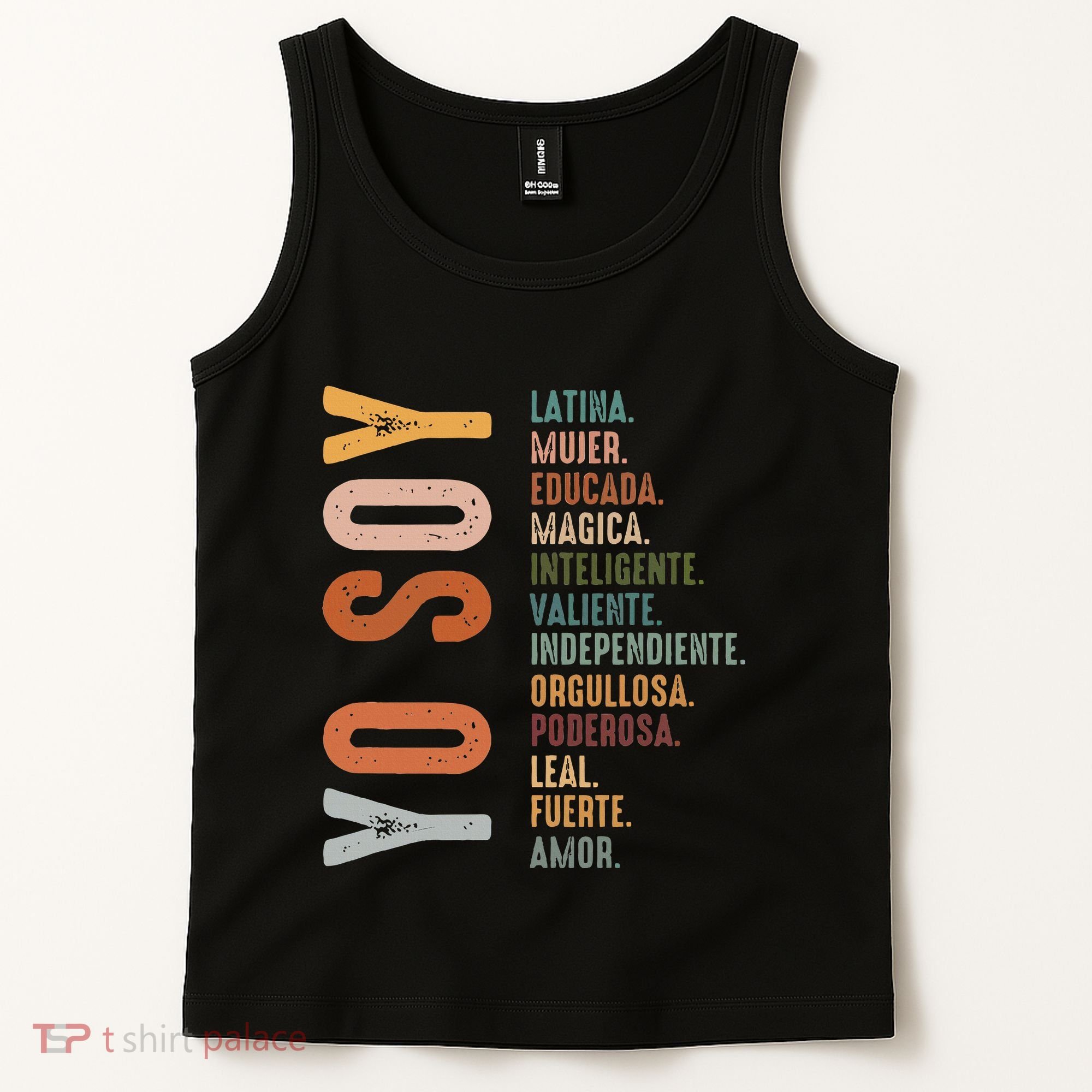 Yo Soy Hispanic Mujer Latina Camisa De Latina Chingona Tank Top