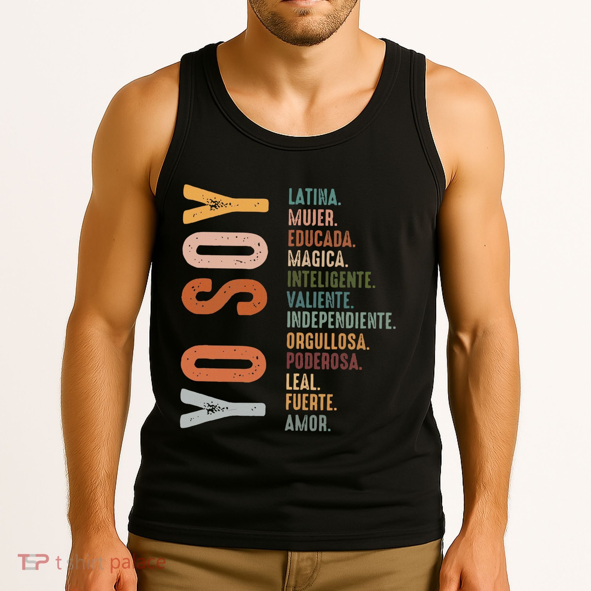 Yo Soy Hispanic Mujer Latina Camisa De Latina Chingona Tank Top