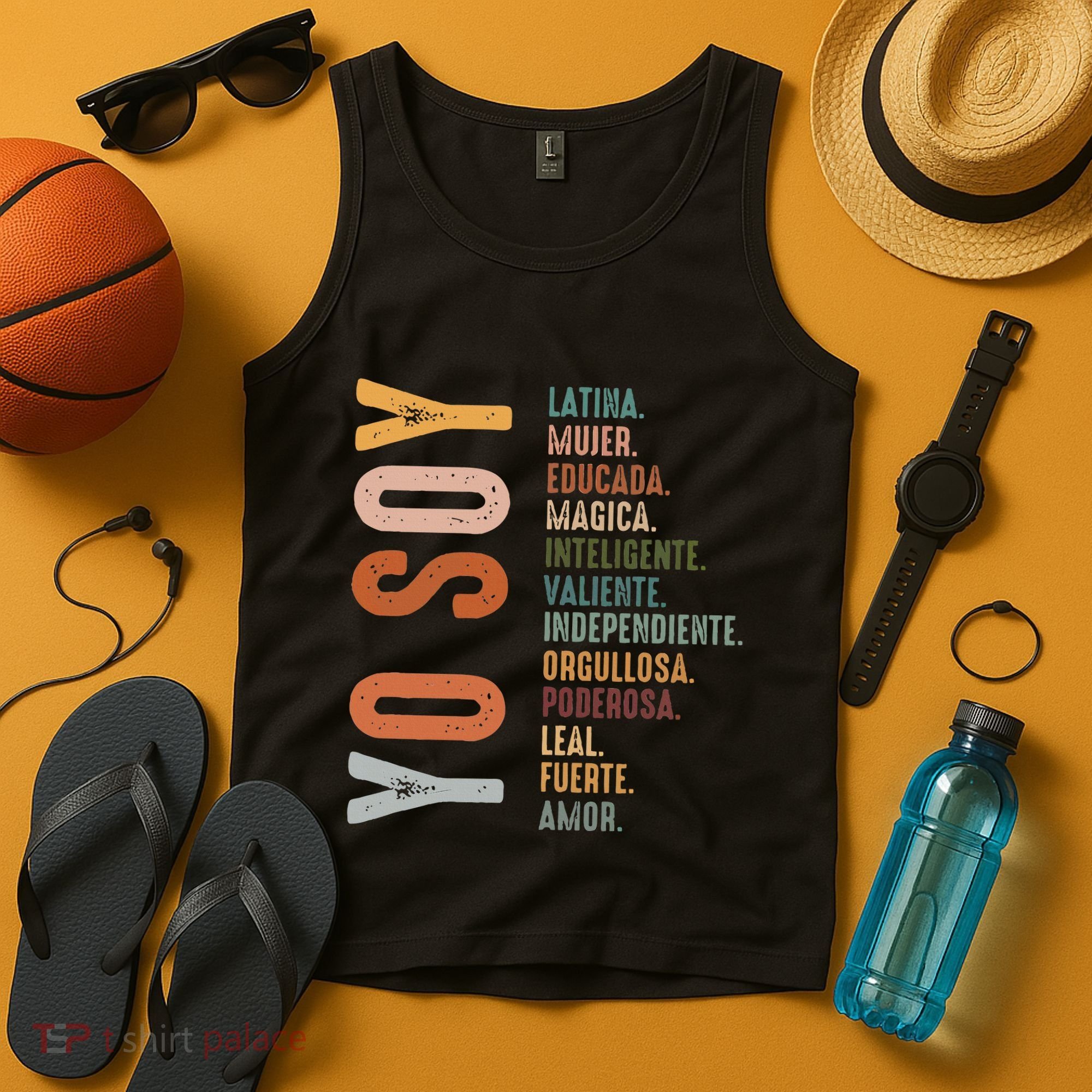 Yo Soy Hispanic Mujer Latina Camisa De Latina Chingona Tank Top