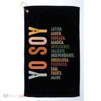 Yo Soy Hispanic Mujer Latina Camisa De Latina Chingona Golf Towel thumb 0