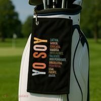 Yo Soy Hispanic Mujer Latina Camisa De Latina Chingona Golf Towel thumb 2
