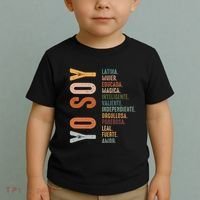 Yo Soy Hispanic Mujer Latina Camisa De Latina Chingona Toddler T-Shirt thumb 2