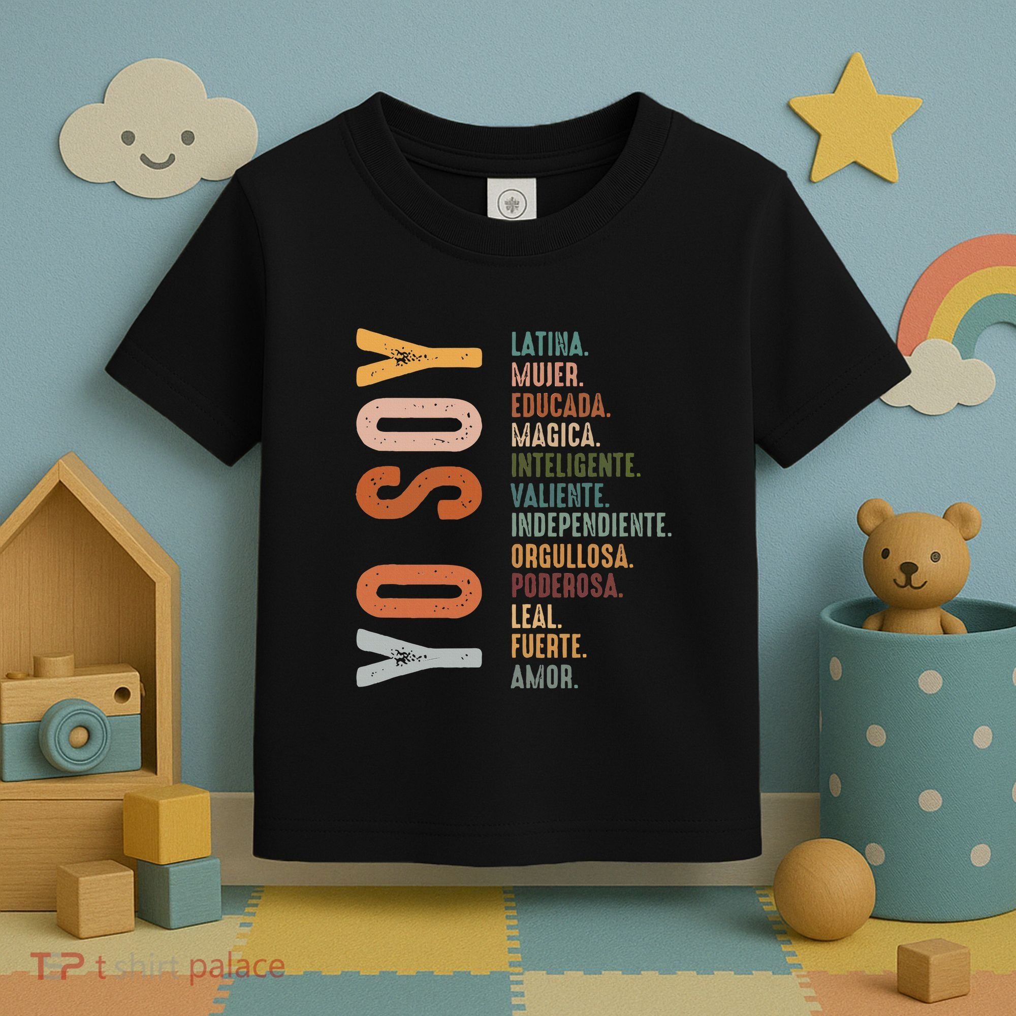 Yo Soy Hispanic Mujer Latina Camisa De Latina Chingona Toddler T-Shirt
