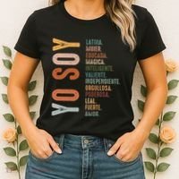 Yo Soy Hispanic Mujer Latina Camisa De Latina Chingona Women's T-Shirt thumb 2
