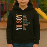 Yo Soy Hispanic Mujer Latina Camisa De Latina Chingona Kids Hoodie thumb 3
