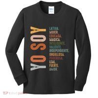 Yo Soy Hispanic Mujer Latina Camisa De Latina Chingona Kids Long Sleeve Shirt thumb 0