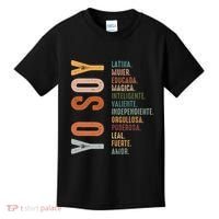 Yo Soy Hispanic Mujer Latina Camisa De Latina Chingona Kids T-Shirt thumb 0