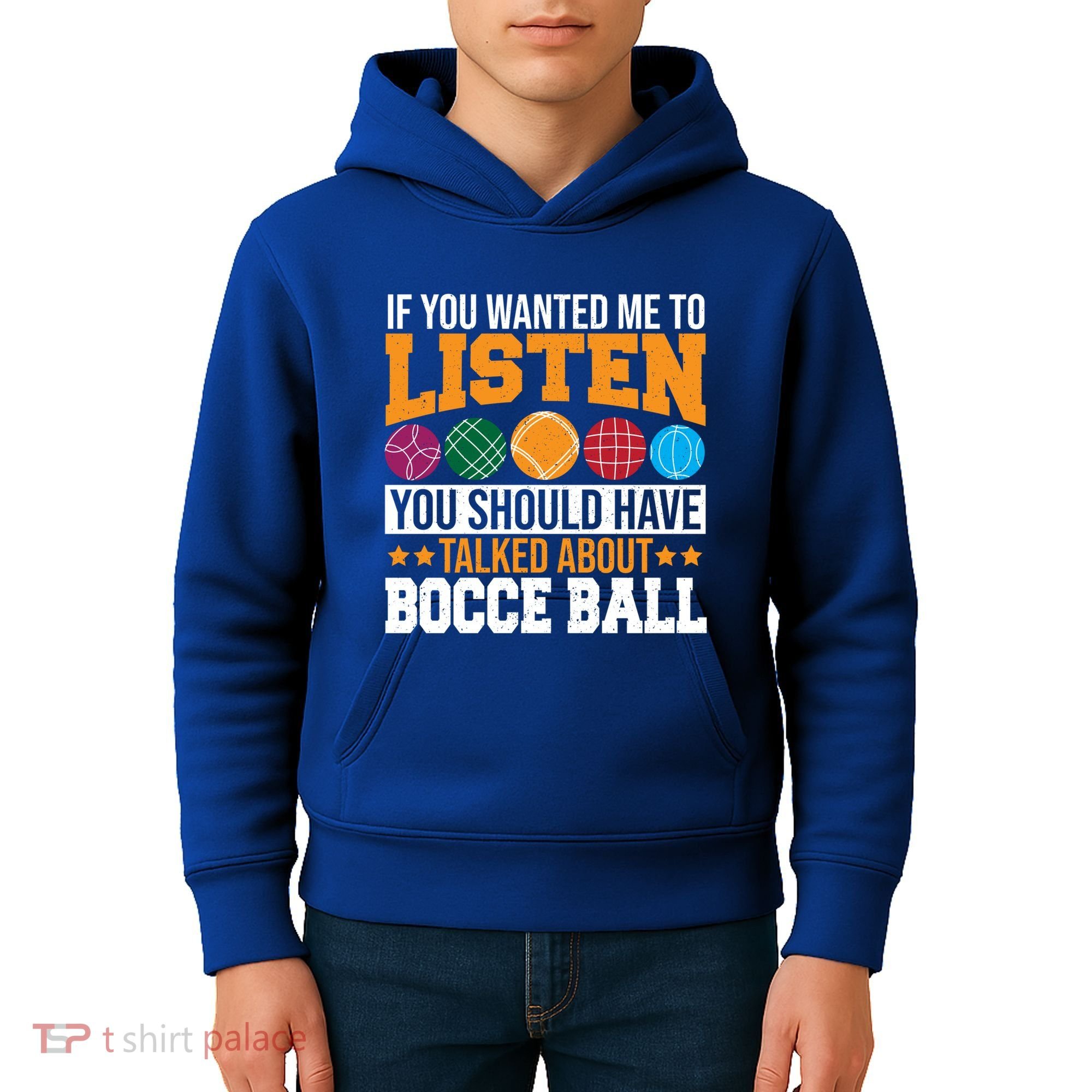 You Should Have Talked About Bocce Ball Meaningful Gift Kids Hoodie