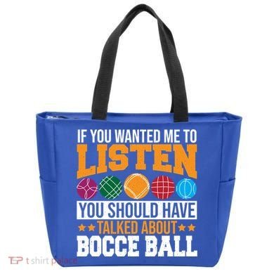 You Should Have Talked About Bocce Ball Meaningful Gift Tote Bag
