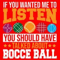 You Should Have Talked About Bocce Ball Meaningful Gift Santa Hat thumb 1