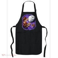 Yearning Snails In Space Moon Apron thumb 0