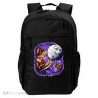 Yearning Snails In Space Moon Backpack thumb 0