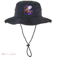 Yearning Snails In Space Moon Bucket Hat thumb 0
