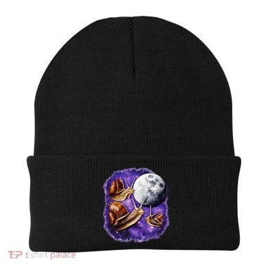Yearning Snails In Space Moon Beanie