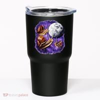 Yearning Snails In Space Moon Tumbler thumb 0