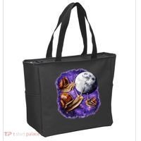 Yearning Snails In Space Moon Tote Bag thumb 2