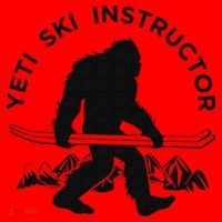 Yeti Ski Instructor Mountain Ape Snowman Skiin Santa Hat thumb 1
