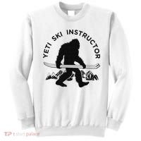 Yeti Ski Instructor Mountain Ape Snowman Skiin Sweatshirt thumb 0