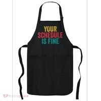 Your Schedule Is Fine School Counselor First Day Of School Apron thumb 0