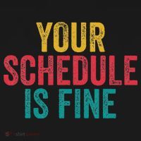 Your Schedule Is Fine School Counselor First Day Of School Sweatshirt thumb 3
