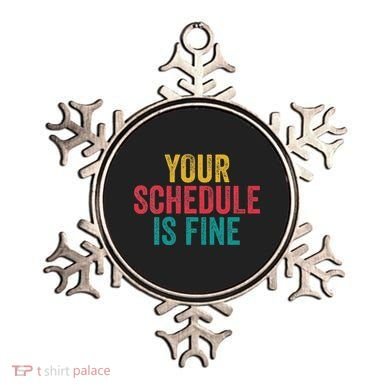 Your Schedule Is Fine School Counselor First Day Of School Ornament