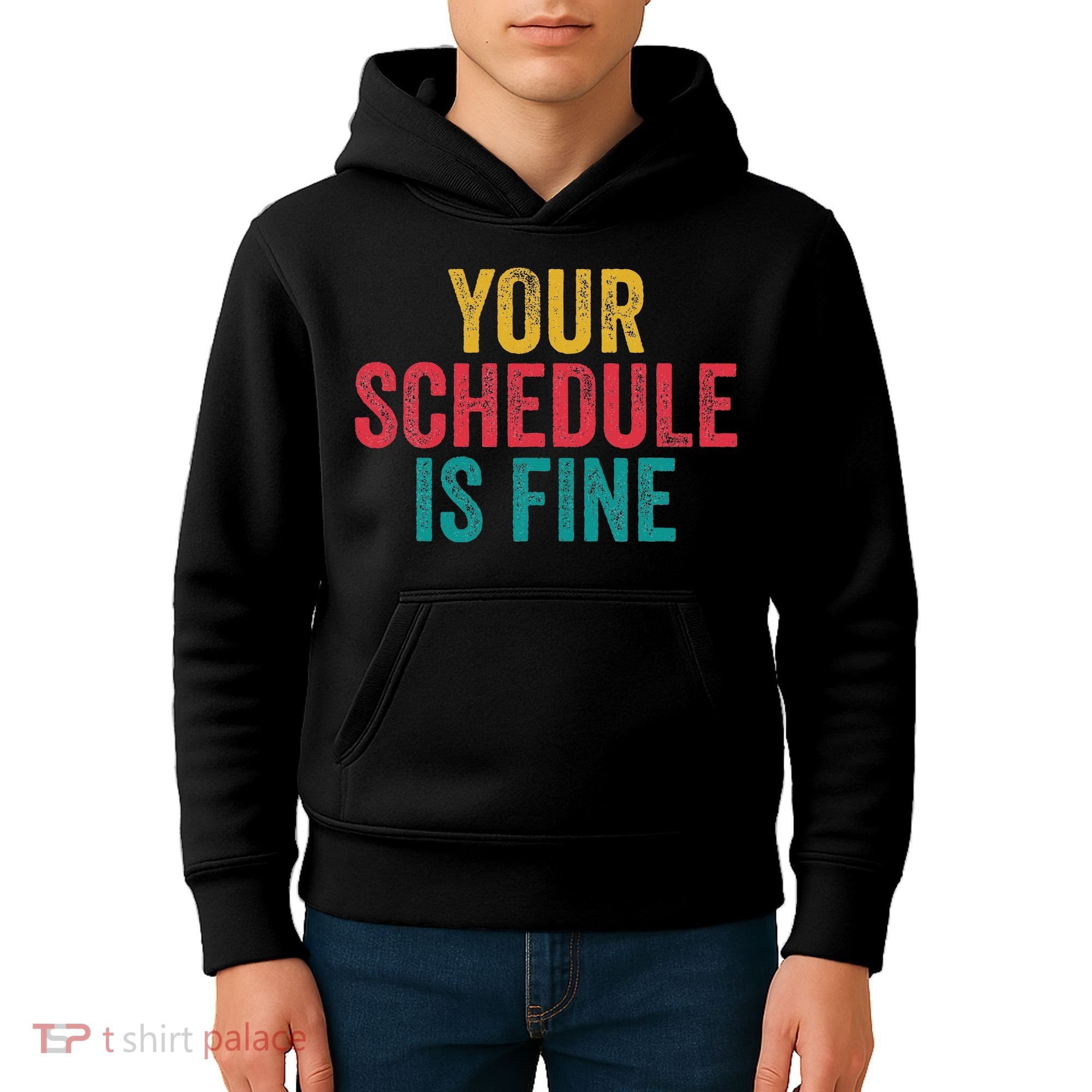 Your Schedule Is Fine School Counselor First Day Of School Kids Hoodie