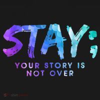 Your Story Is Not Over Stay Suicide Prevention Awareness T-Shirt thumb 7