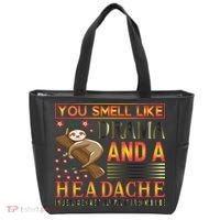 You Smell Like Drama And A Headache Please Get Away From Me Tote Bag thumb 0