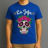 Yo Soy La Jefa Dia De Los Muertos Day Of The Dead Cute Gift T-Shirt thumb 3