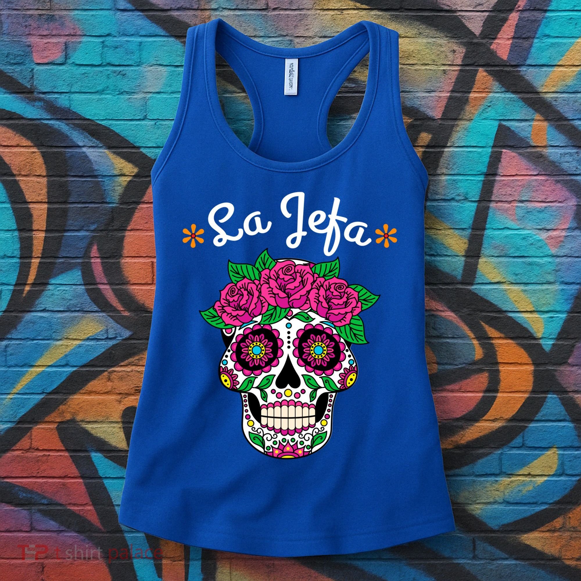 Yo Soy La Jefa Dia De Los Muertos Day Of The Dead Cute Gift Women's Tank Top