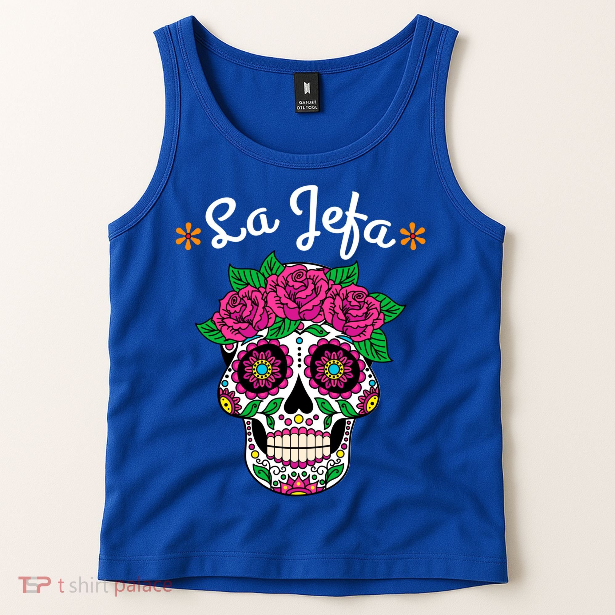 Yo Soy La Jefa Dia De Los Muertos Day Of The Dead Cute Gift Tank Top