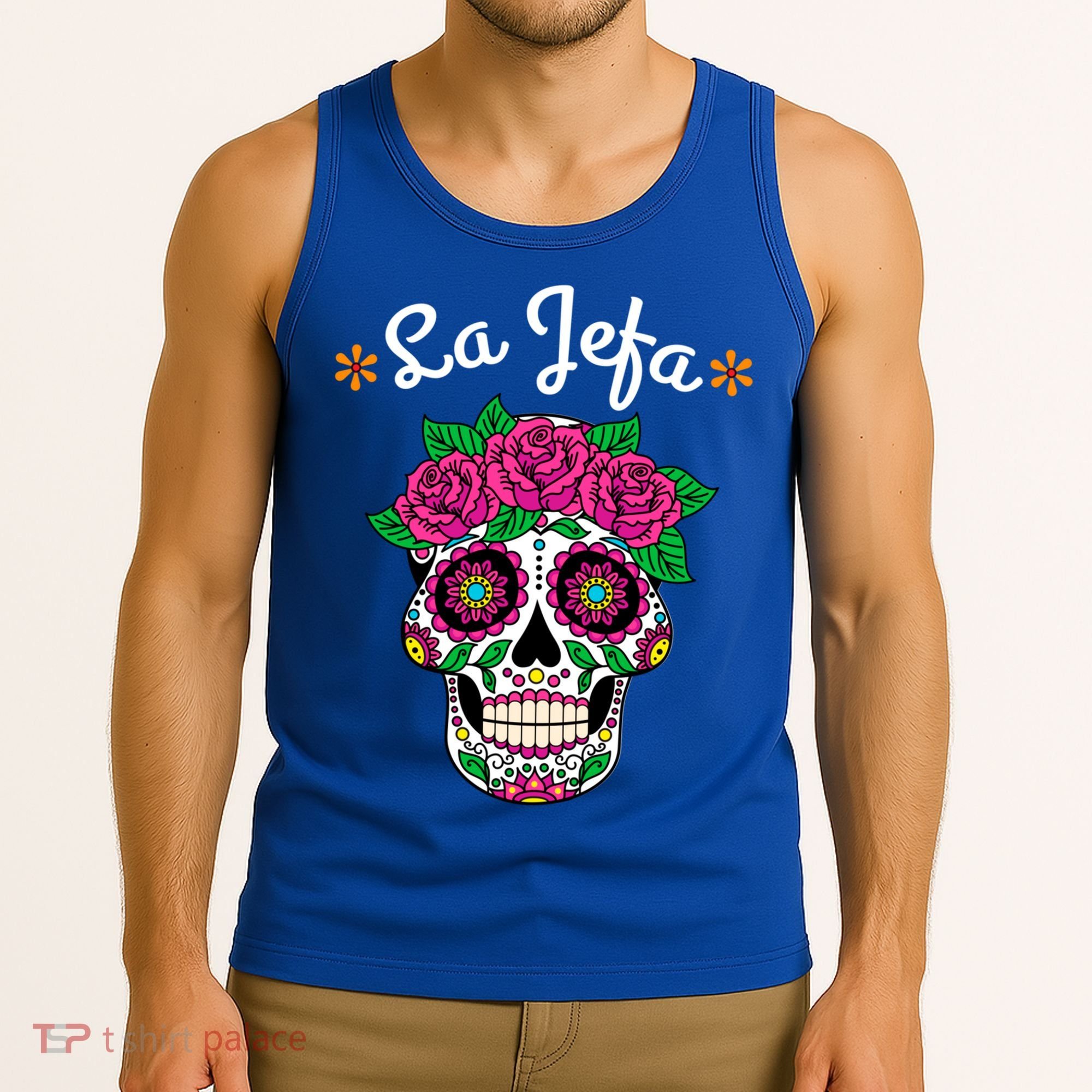 Yo Soy La Jefa Dia De Los Muertos Day Of The Dead Cute Gift Tank Top