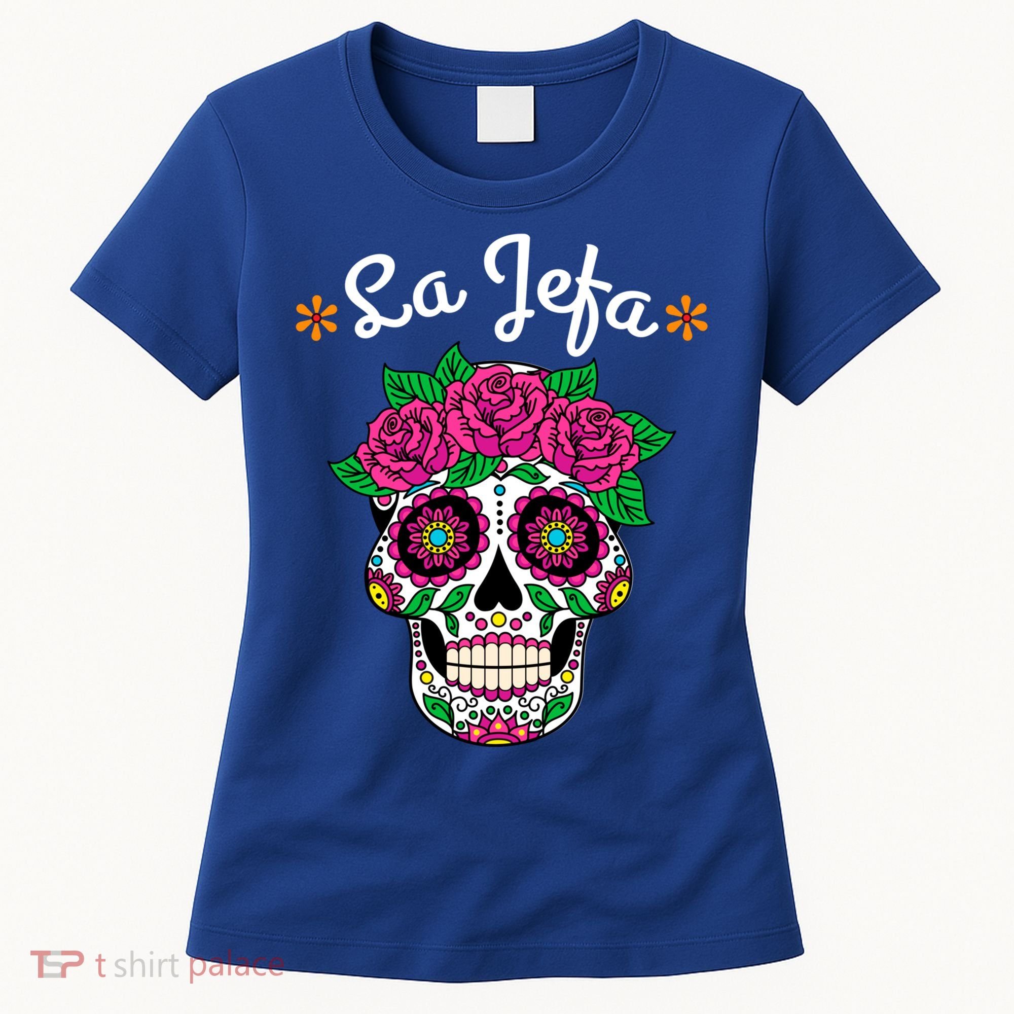 Yo Soy La Jefa Dia De Los Muertos Day Of The Dead Cute Gift Women's T-Shirt