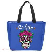 Yo Soy La Jefa Dia De Los Muertos Day Of The Dead Cute Gift Tote Bag thumb 0