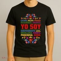 Yo Soy Latina Hispanic Heritage Month Gift T-Shirt thumb 3