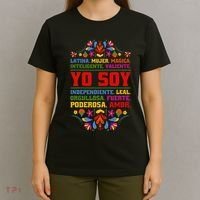 Yo Soy Latina Hispanic Heritage Month Gift T-Shirt thumb 4