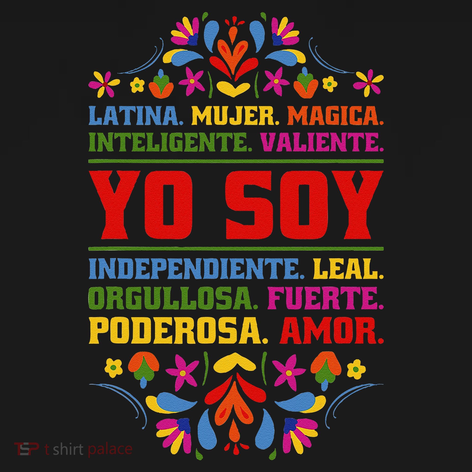 Yo Soy Latina Hispanic Heritage Month Gift T-Shirt
