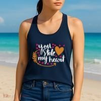 You Stole My Heart Women's Tank Top thumb 2