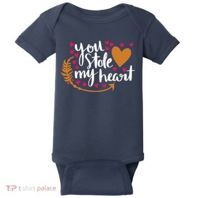 You Stole My Heart Baby Bodysuit