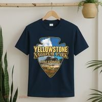 Yellow Stone National Park Old Faithful 1872 Arrow Head T-Shirt thumb 2