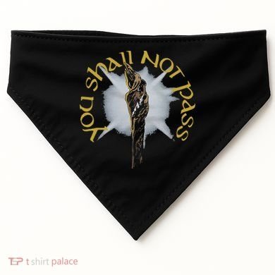 You Shall Not Pass USA-Made Doggie Bandana
