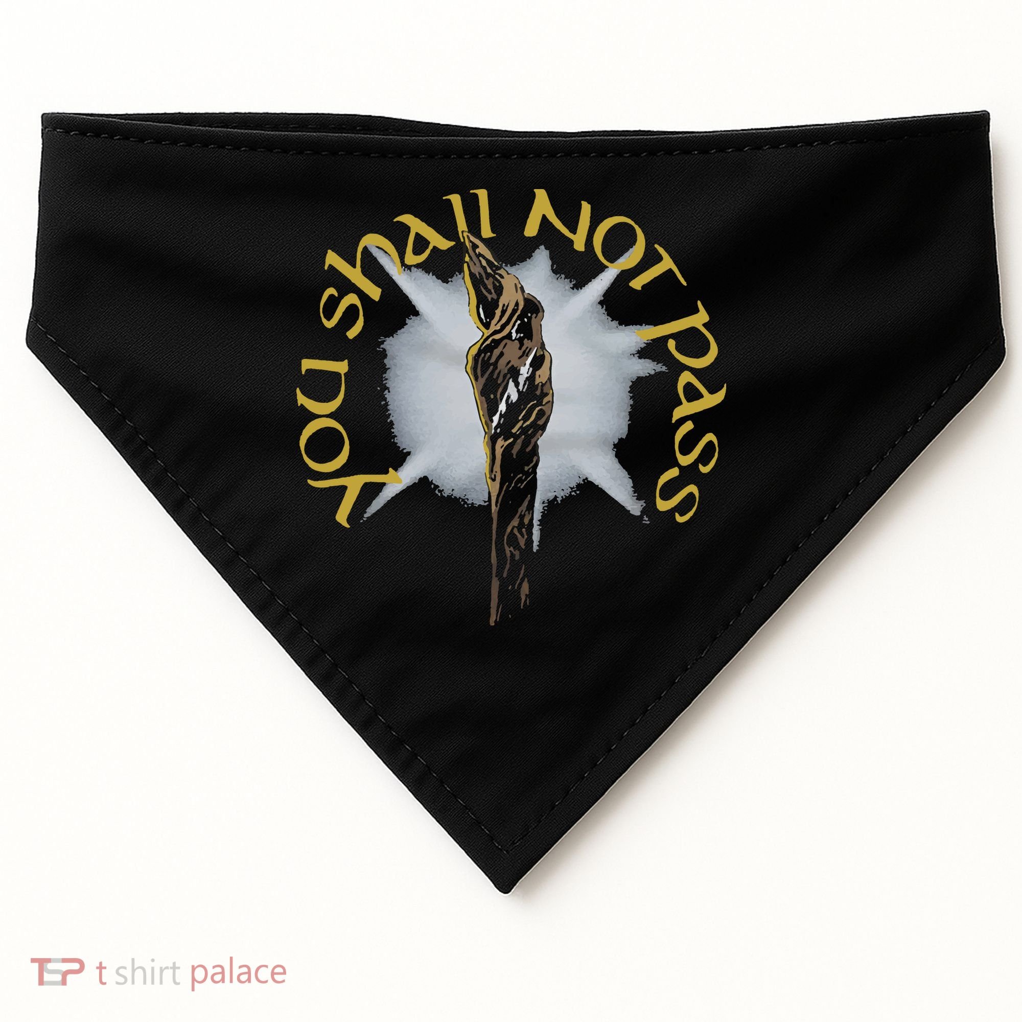 You Shall Not Pass USA-Made Doggie Bandana
