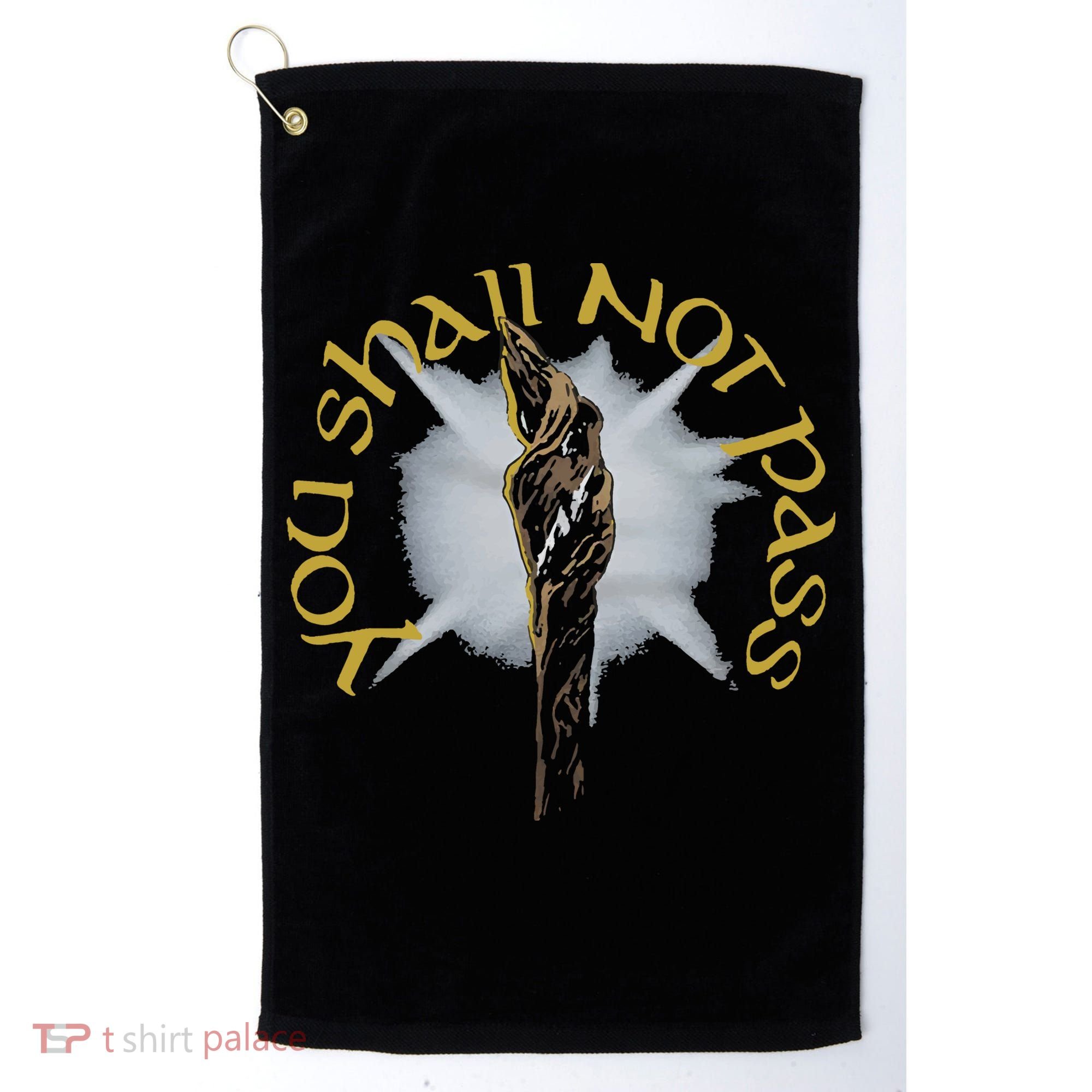 You Shall Not Pass Golf Towel