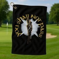 You Shall Not Pass Golf Towel thumb 1