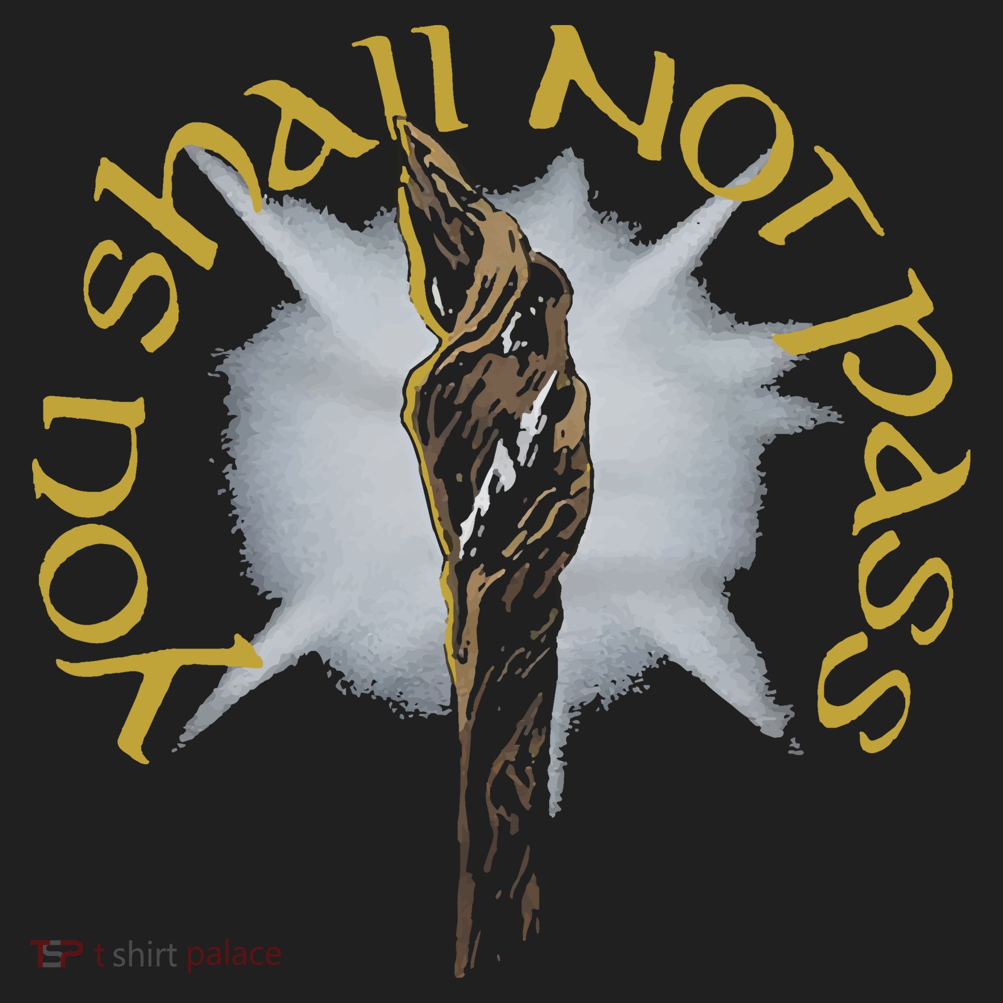 You Shall Not Pass Golf Towel