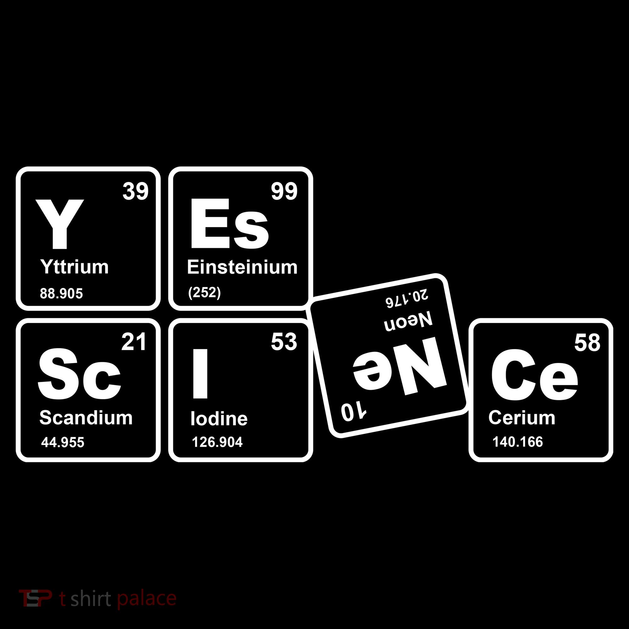 Yes Science Periodic Table Doggie Tank