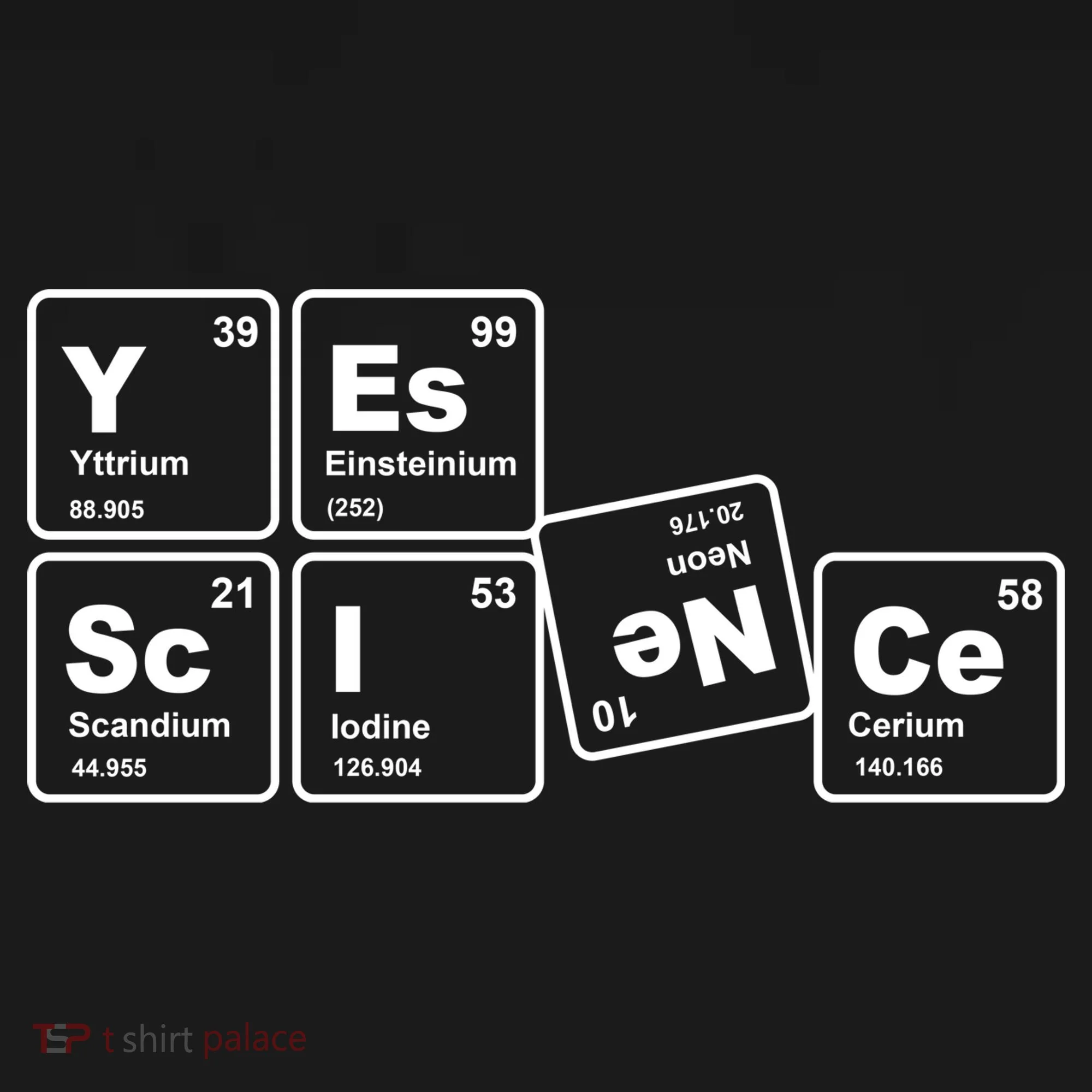 Yes Science Periodic Table Doggie Tank