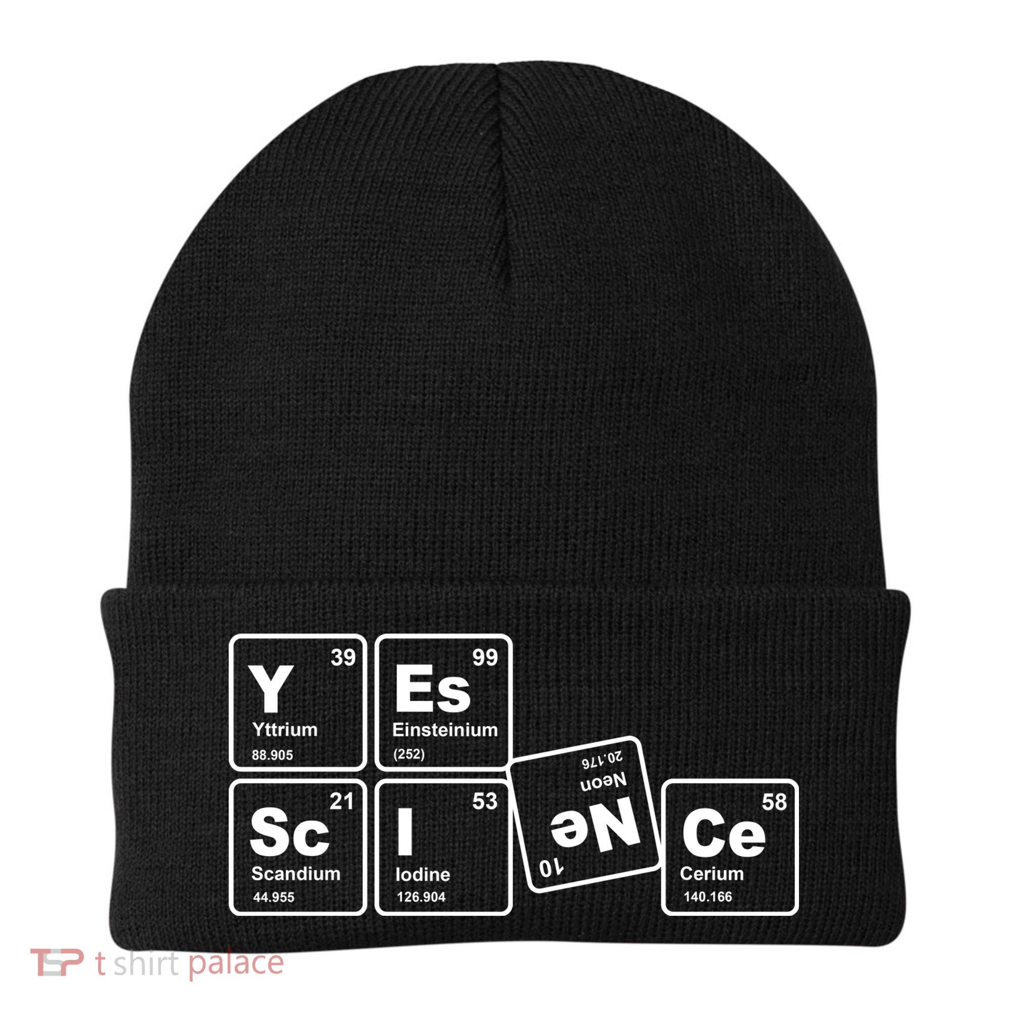 Yes Science Periodic Table Beanie